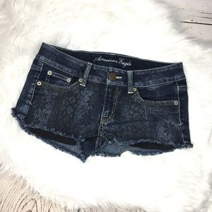 American Eagle denim Dark Wash Shorts size 2